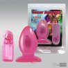 Crystal Anal Butt Plug Vibrating AD-013