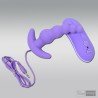 VIBRATING ANAL PLUG BEADS PROSTATE MASSAGER AD-028