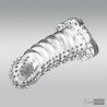 BRAVE MAN Crystal Penis Extension Sleeve PES-024
