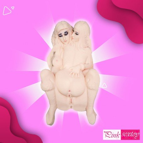 Double Decker 4 Wholes Real Sex Doll SRD-003