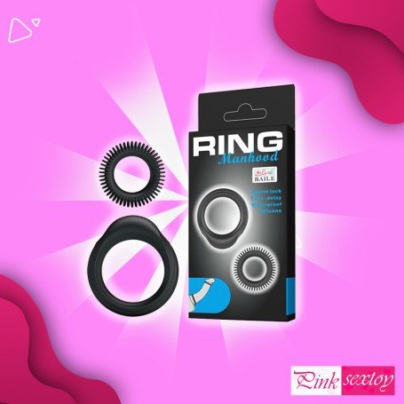 COCK RING MANHOOD CR-019