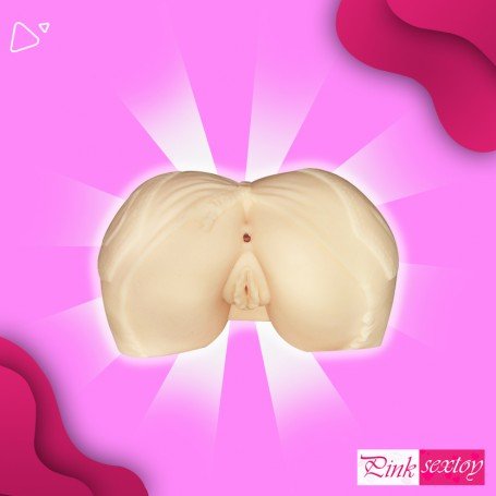 Silicone Jeans Ass & Vagina Masturbator BAV-020