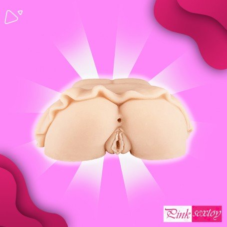 Artificial Silicone Mini skirt Ass & Vagina Masturbator BAV-018