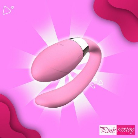 Wearable U Shape Remote Control Clitoris Luxury Vibrator LXV-030