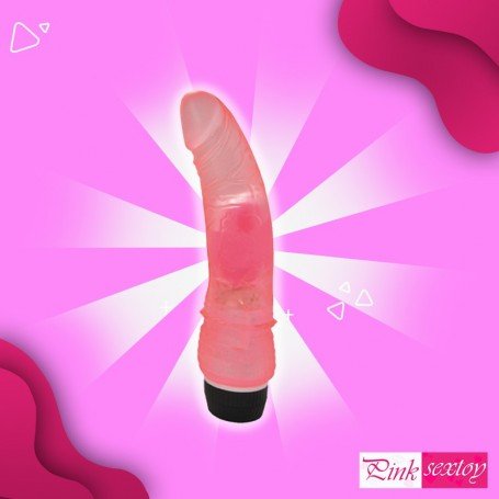 Ultra Slim Flexidick with vibrating Jelly RSV-035