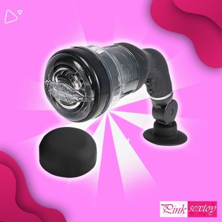 ROTATION LOVER VIBRATING MASSAGER WITH SUCTION CUP MS-051