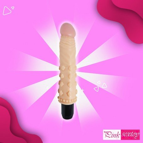 Real Feel Dotted Realistic Vibrator RSV-070