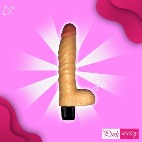 Realistic Penis with Vibrations And Real Feel Balls RSV-074