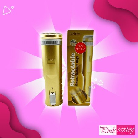 LETEN Retractable Male Stroker Cup MS-037