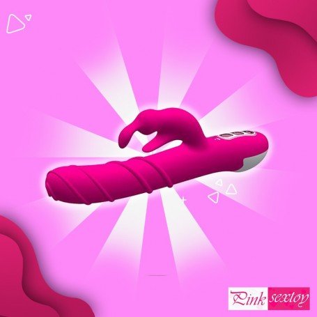 Khalifa Silicone Rabbit Vibrator - USB Rechargeable RV-024