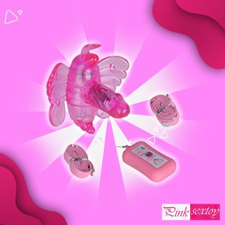 Butterfly Remote Control Strap On Vibrator SO-009