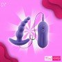 VIBRATING ANAL PLUG BEADS PROSTATE MASSAGER AD-028