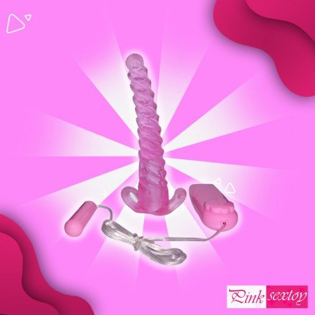 Crystal Jellies Pink Anal Starter Dildo AD-026