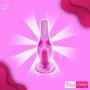 Crystal Anal Vibrating Butt Plug With Suction Cup AD-025