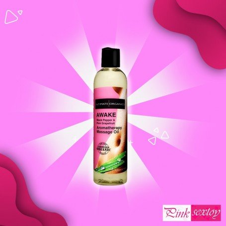 AWAKE AROMATHERAPY MASSAGE OIL - Black Pepper 120ml CGS-015