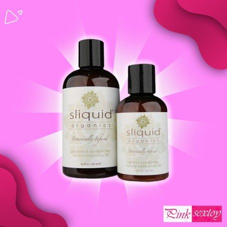 Natural lubricanting Silk Organic by Sliquid 125ml CGS-023