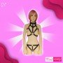 Sexy Leather Bondage Strap-Style String Body Harness BDSM-024