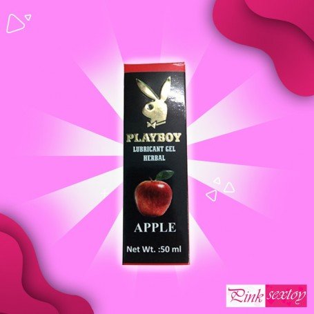 Playboy Lubricant Water Based Gel - Apple Flavoured CGS-032