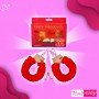 Fetish Fantasy Beginner's Furry Cuffs in Red BDSM-004